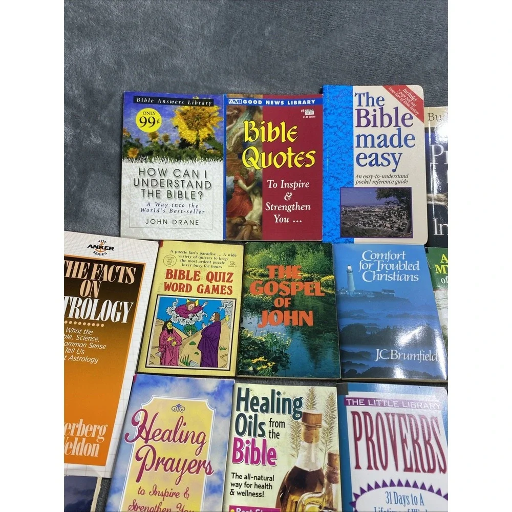Vtg Christian Mini Book Booklet Lot Of 69 Inspirational Religious Healing Prayer